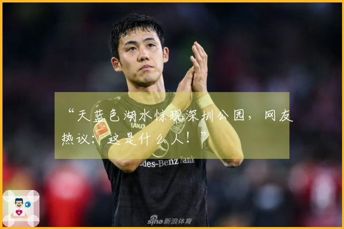 “天蓝色湖水惊现深圳公园，网友热议：这是什么人！”